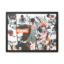 Load image into Gallery viewer, Fire Force Shinra Kusakabe Canvas Framed Art Print