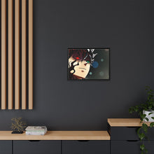 Load image into Gallery viewer, Black Clover Asta Canvas Framed Art Print