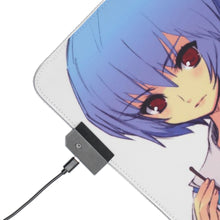 Load image into Gallery viewer, Neon Genesis Evangelion Rei Ayanami RGB LED Mouse Pad (Desk Mat)
