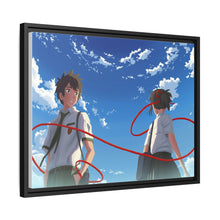 Load image into Gallery viewer, Your Name. Canvas Framed Art Print
