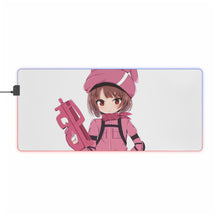 Load image into Gallery viewer, Sword Art Online Alternative: Gun Gale Online RGB LED Mouse Pad (Desk Mat)