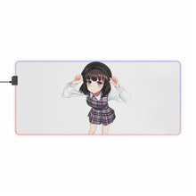 Load image into Gallery viewer, Saekano: How To Raise A Boring Girlfriend RGB LED Mouse Pad (Desk Mat)