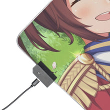 Load image into Gallery viewer, Mejiro McQueen & Tokai Teio RGB LED Mouse Pad (Desk Mat)