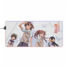 Load image into Gallery viewer, A Certain Scientific Railgun RGB LED Mouse Pad (Desk Mat)