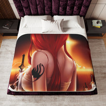Load image into Gallery viewer, Anime Fairy Tail Sherpa Blanket