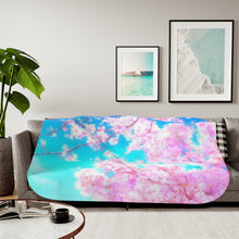 Load image into Gallery viewer, Sakura Sherpa Blanket