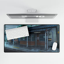 Load image into Gallery viewer, Anime Train Station Mouse Pad (Desk Mat)
