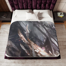 Load image into Gallery viewer, Anime Neon Genesis Evangelion Sherpa Blanket