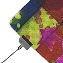 Load image into Gallery viewer, Anime Jojo's Bizarre Adventure RGB LED Mouse Pad (Desk Mat)