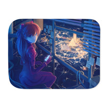 Load image into Gallery viewer, Anime Neon Genesis Evangelionr Sherpa Blanket