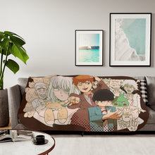 Load image into Gallery viewer, Mob Psycho 100 Arataka Reigen, Shigeo Kageyama, Ekubo Sherpa Blanket