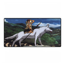Load image into Gallery viewer, Anime Princess Mononoke Mouse Pad (Desk Mat)