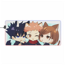 Load image into Gallery viewer, Jujutsu Kaisen RGB LED Mouse Pad (Desk Mat)