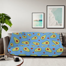 Load image into Gallery viewer, Avocado Sherpa Blanket