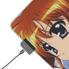 Load image into Gallery viewer, Magical Girl Lyrical Nanoha RGB LED Mouse Pad (Desk Mat)