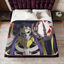 Load image into Gallery viewer, Ainz Ooal Gown Sherpa Blanket