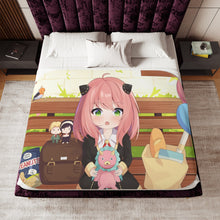 Load image into Gallery viewer, Anime Spy x Family Sherpa Blanket
