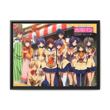 Load image into Gallery viewer, Clannad Tomoya Okazaki, Nagisa Furukawa, Tomoyo Sakagami, Kyou Fujibayashi, Fuuko Ibuki Canvas Framed Art Print