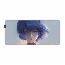 Load image into Gallery viewer, Neon Genesis Evangelion Rei Ayanami RGB LED Mouse Pad (Desk Mat)