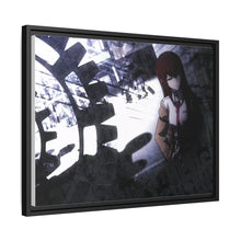 Load image into Gallery viewer, Makise Kurisu Canvas Framed Art Print