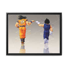 Load image into Gallery viewer, goku & vegita Canvas Framed Art Print