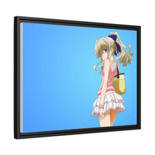 Load image into Gallery viewer, Nao Tomori looking back Canvas Framed Art Print