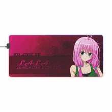 Load image into Gallery viewer, To Love-Ru RGB LED Mouse Pad (Desk Mat)
