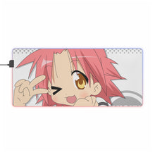 Load image into Gallery viewer, Lucky Star Akira Kogami RGB LED Mouse Pad (Desk Mat)