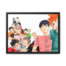 Load image into Gallery viewer, Anime Haikyu!! Canvas Framed Art Print