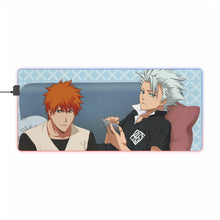 Load image into Gallery viewer, Ichigo Kurosaki, Toshiro Hitsugaya RGB LED Mouse Pad (Desk Mat)