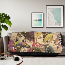 Load image into Gallery viewer, Anime Jojo's Bizarre Adventurer Sherpa Blanket