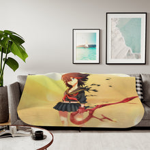 Load image into Gallery viewer, Anime Kill La Kill Sherpa Blanket