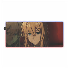 Load image into Gallery viewer, Violet Evergarden RGB LED Mouse Pad (Desk Mat)