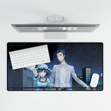 Load image into Gallery viewer, Mayuri and Okabe Mouse Pad (Desk Mat)