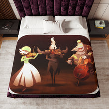 Load image into Gallery viewer, Pokétude Quartet Sherpa Blanket