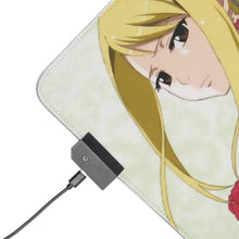Load image into Gallery viewer, Fairy Tail Erza Scarlet, Lucy Heartfilia RGB LED Mouse Pad (Desk Mat)