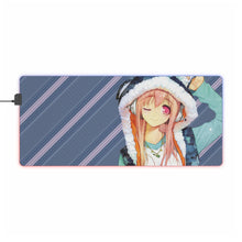 Load image into Gallery viewer, Super Sonico RGB LED Mouse Pad (Desk Mat)