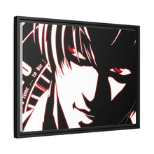 Load image into Gallery viewer, Light Yagami Canvas Framed Art Print