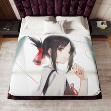 Load image into Gallery viewer, Kaguya Shinomiya Sherpa Blanket