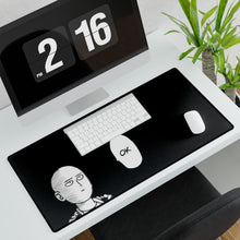 Load image into Gallery viewer, Funny Saitama OK Mouse Pad (Desk Mat)
