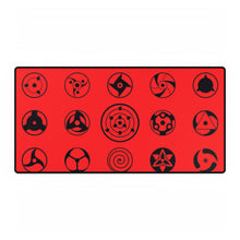 Load image into Gallery viewer, All Sharingans Flat Style Mouse Pad (Desk Mat)