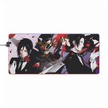 Load image into Gallery viewer, Black Butler RGB LED Mouse Pad (Desk Mat)