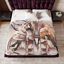 Load image into Gallery viewer, Boruto Sherpa Blanket