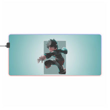 Load image into Gallery viewer, My Hero Academia Izuku Midoriya RGB LED Mouse Pad (Desk Mat)