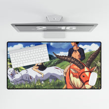 Load image into Gallery viewer, Anime Princess Mononoke Mouse Pad (Desk Mat)
