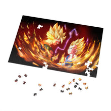 Load image into Gallery viewer, Goku and Vegeta Jigsaw Puzzle