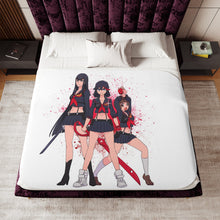 Load image into Gallery viewer, Anime Kill La Kill Sherpa Blanket