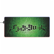 Load image into Gallery viewer, Black Clover Interval RGB LED Mouse Pad (Desk Mat)