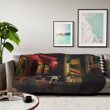 Load image into Gallery viewer, Anime Spirited Away Sherpa Blanket