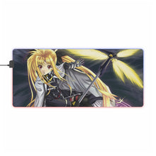 Load image into Gallery viewer, Magical Girl Lyrical Nanoha RGB LED Mouse Pad (Desk Mat)